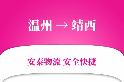 温州到靖西物流公司