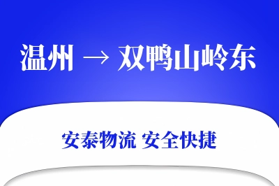温州到双鸭山岭东物流公司