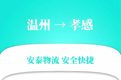 孝感到温州物流公司